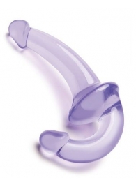 Фиолетовый безремневой страпон Strapless Strap-On - Lux Fetish - купить с доставкой в Жуковском