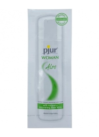 Лубрикант на водной основе pjur WOMAN Aloe - 2 мл. - Pjur - купить с доставкой в Жуковском