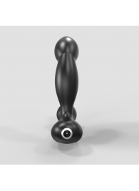 Черный вибромассажер простаты и промежности Prostate Pro с пультом ДУ - Bathmate - в Жуковском купить с доставкой