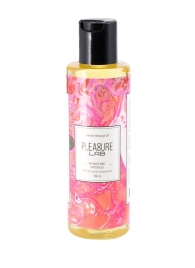 Массажное масло Pleasure Lab Delicate с ароматом пиона и пачули - 100 мл. - Pleasure Lab - купить с доставкой в Жуковском