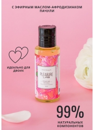 Массажное масло Pleasure Lab Delicate с ароматом пиона и пачули - 50 мл. - Pleasure Lab - купить с доставкой в Жуковском