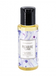 Массажное масло Pleasure Lab Enchanting с ароматом черной смородины и лаванды - 50 мл. - Pleasure Lab - купить с доставкой в Жуковском