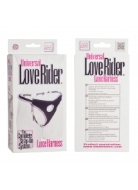 Трусы для страпона с универсальным креплением Universal Love Rider Luxe Harness - California Exotic Novelties - купить с доставкой в Жуковском