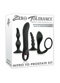 Набор стимуляторов простаты Intro To Prostate Kit - Zero Tolerance - в Жуковском купить с доставкой