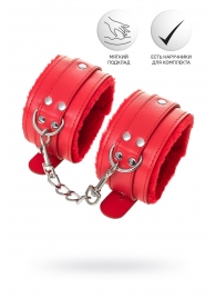 Красные оковы Anonymo из искусственной кожи - ToyFa - купить с доставкой в Жуковском