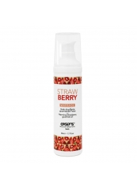 Разогревающее массажное масло  с ароматом клубники Gourmet Strawberry - 50 мл. - Exsens - купить с доставкой в Жуковском