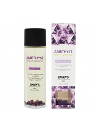 Органическое массажное масло AMETHYST SWEET ALMOND - 100 мл. - Exsens - купить с доставкой в Жуковском