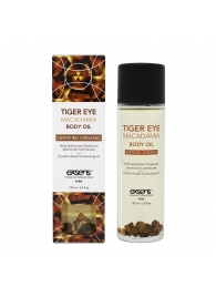Органическое массажное масло TIGER EYE MACADAMIA - 100 мл. - Exsens - купить с доставкой в Жуковском