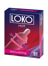 Стимулирующая насадка на пенис LOKO HOT с возбуждающим эффектом - Sitabella - в Жуковском купить с доставкой