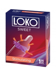 Стимулирующая насадка на пенис LOKO SWEET с возбуждающим эффектом - Sitabella - в Жуковском купить с доставкой