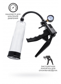 Прозрачная механическая помпа для пениса Viggo - Sexus - в Жуковском купить с доставкой