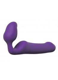 Фиолетовый безремневой страпон Queens L - Adrien Lastic - купить с доставкой в Жуковском