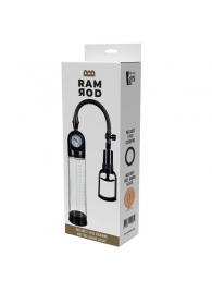 Прозрачная вакуумная помпа с манометром Deluxe Penis Pump - Dream Toys - в Жуковском купить с доставкой