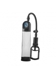 Прозрачная вакуумная помпа с манометром Deluxe Penis Pump - Dream Toys - в Жуковском купить с доставкой