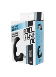 Черный вибромассажер простаты FantASStic Vibrating Prostate Massager - 11,3 см. - Dream Toys - в Жуковском купить с доставкой