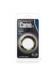 Эрекционное кольцо камуфляжной расцветки Silicone Camo Cock Ring - Blush Novelties - в Жуковском купить с доставкой