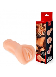 Телесный реалистичный мастурбатор в виде вагины - Bior toys - в Жуковском купить с доставкой