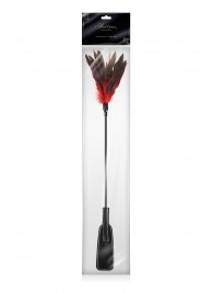 Стек-щекоталка Sweet Caress Feather Whip - 58 см. - Sweet Caress - купить с доставкой в Жуковском