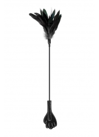 Двусторонний стек-щекоталка Sweet Caress Feather Whip - 58 см. - Sweet Caress - купить с доставкой в Жуковском
