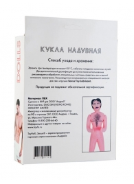 Надувная секс-кукла мужского пола - ToyFa - в Жуковском купить с доставкой