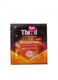 Разогревающий гель-лубрикант Stimulove Light в одноразовой упаковке - 4 гр. - Биоритм - купить с доставкой в Жуковском