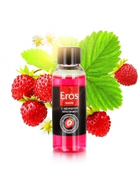 Массажное масло Eros fantasy с ароматом земляники - 50 мл. - Биоритм - купить с доставкой в Жуковском