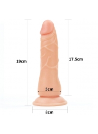 Женский страпон Easy Strapon Set 7.5 - 19 см. - Lovetoy - купить с доставкой в Жуковском