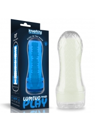 Светящийся в темноте мастурбатор Lumino Play Masturbator Ribbed - Lovetoy - в Жуковском купить с доставкой