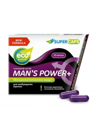Возбуждающее средство для мужчин Mans Power plus - 10 капсул (0,35 гр.) +1 в подарок - SuperCaps - купить с доставкой в Жуковском