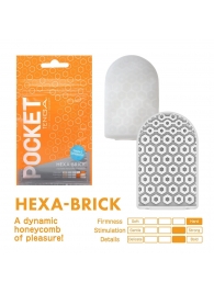Карманный мастурбатор HEXA-BRICK - Tenga - в Жуковском купить с доставкой