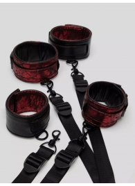 Изысканный набор фиксаций на кровати Reversible Under Mattress Restraint Set - Fifty Shades of Grey - купить с доставкой в Жуковском