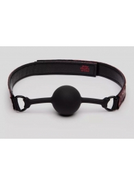 Кляп-шар на двусторонних ремешках Reversible Silicone Ball Gag - Fifty Shades of Grey - купить с доставкой в Жуковском