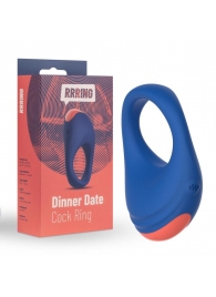 Синее эрекционное кольцо RRRING Dinner Date Cock Ring - FeelzToys - в Жуковском купить с доставкой
