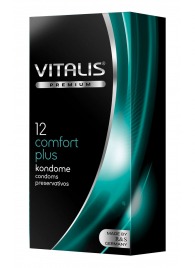 Контурные презервативы VITALIS PREMIUM comfort plus - 12 шт. - Vitalis - купить с доставкой в Жуковском