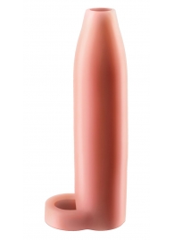 Телесная насадка Real Feel Enhancer XL - 17 см. - Pipedream - в Жуковском купить с доставкой