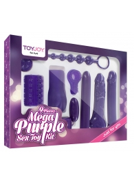 Эротический набор Toy Joy Mega Purple - Toy Joy - купить с доставкой в Жуковском