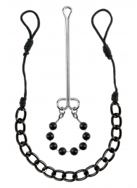 Интимные украшения с бусинами NIPPLE   CLIT JEWELRY - Pipedream - купить с доставкой в Жуковском
