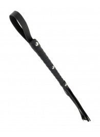 Чёрная плетка Deluxe Cat O  Nine - 62 см. - Pipedream - купить с доставкой в Жуковском