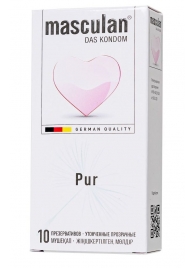 Супертонкие презервативы Masculan Pur - 10 шт. - Masculan - купить с доставкой в Жуковском