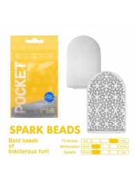 Карманный мастурбатор Spark Beads - Tenga - в Жуковском купить с доставкой
