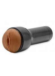 Коричневый мастурбатор-вагина Feel Stroker - Kiiroo - в Жуковском купить с доставкой