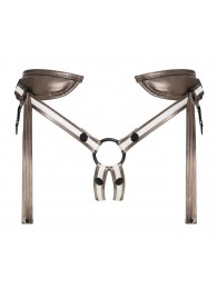 Бронзовый пояс для насадок Desirous Harness - Strap-on-me - купить с доставкой в Жуковском