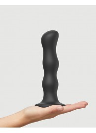 Черная насадка Strap-On-Me Dildo Geisha Balls size XL - Strap-on-me - купить с доставкой в Жуковском