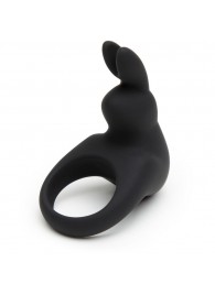 Черное эрекционное виброкольцо Happy Rabbit Rechargeable Rabbit Cock Ring - Happy Rabbit - в Жуковском купить с доставкой