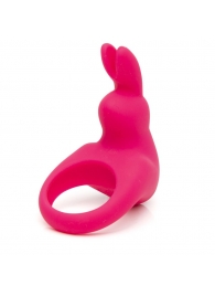 Розовое эрекционное виброкольцо Happy Rabbit Rechargeable Rabbit Cock Ring - Happy Rabbit - в Жуковском купить с доставкой