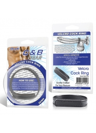 Кольцо на пенис из искусственной кожи на липучке VELCRO COCK RING - 5 см. - BlueLine - в Жуковском купить с доставкой