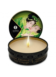 Массажная свеча Exotic Green Tea с ароматом зелёного чая - 30 мл. - Shunga - купить с доставкой в Жуковском
