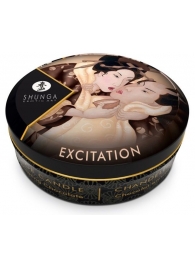 Массажная свеча Intoxicatin Chocolate с ароматом шоколада - 30 мл. - Shunga - купить с доставкой в Жуковском