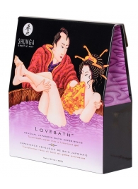 Соль для ванны Lovebath Sensual lotus, превращающая воду в гель - 650 гр. - Shunga - купить с доставкой в Жуковском