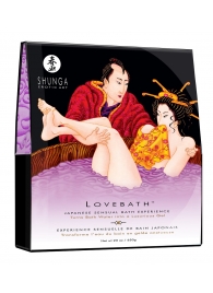 Соль для ванны Lovebath Sensual lotus, превращающая воду в гель - 650 гр. - Shunga - купить с доставкой в Жуковском